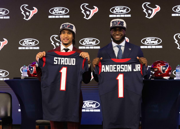 Stroud, Anderson Likely to Top List of Most Popular Texans Jerseys in 2023