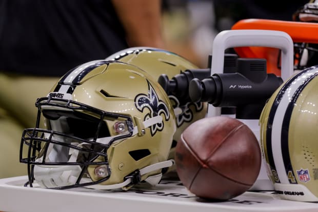 New Orleans Saints Authentic SpeedFlex Football Helmet