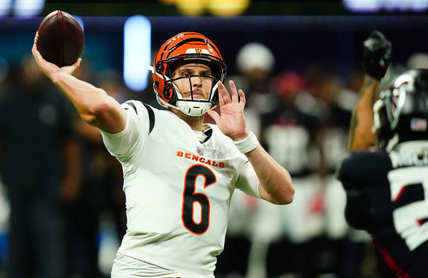 Halftime Observations: Defense Shines in Red Zone, Cincinnati Bengals Tied  With Atlanta Falcons 3-3 - Sports Illustrated Cincinnati Bengals News,  Analysis and More