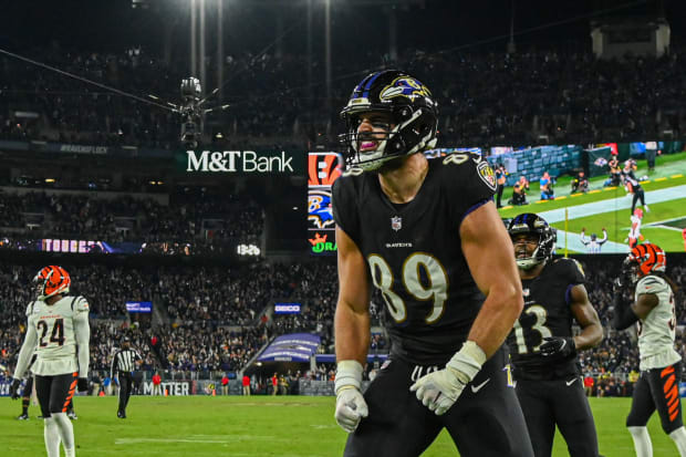 Mark Andrews sets new Ravens single-season receiving record