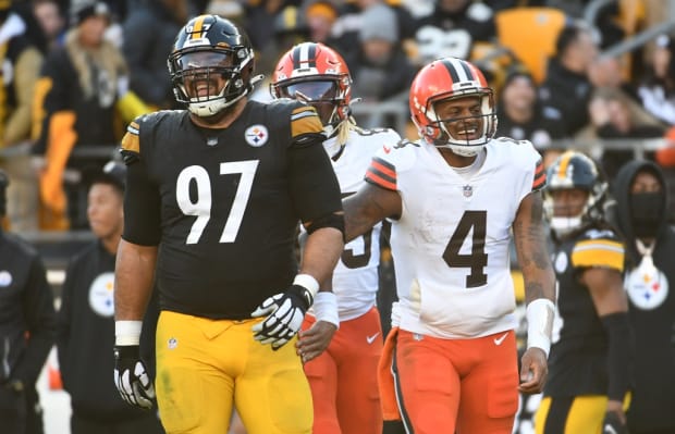 Browns catch huge break with Steelers' Cam Heyward to miss multiple games  including Monday Night matchup with groin injury 