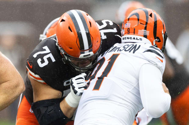 Browns offensive line one of the better in the NFL through Week 3 - A to Z  Sports