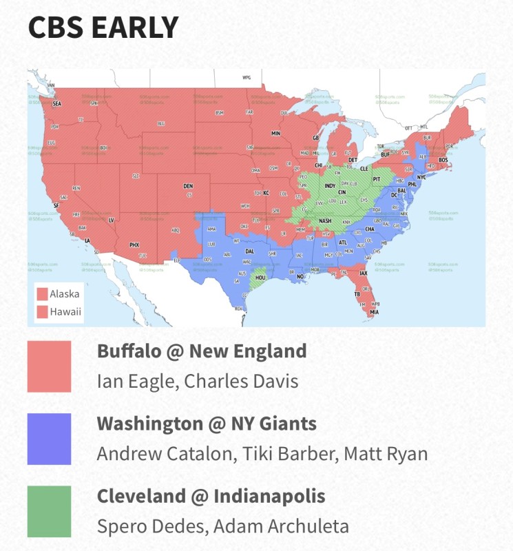 CFL Map, Teams