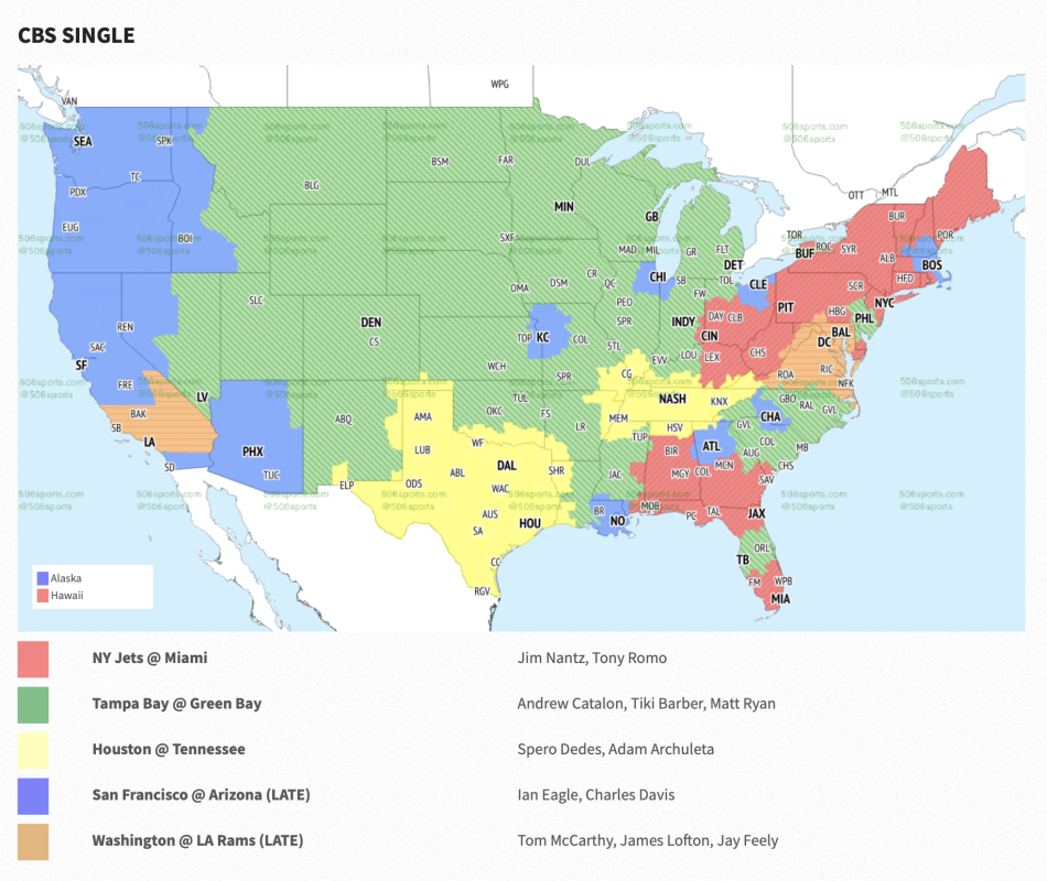 49ers-Cardinals broadcast map: Will you be able to watch on TV ...