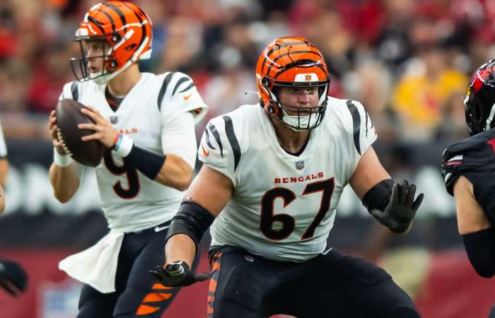 Cincinnati Bengals left guard Cordell Volson receives great news once ...