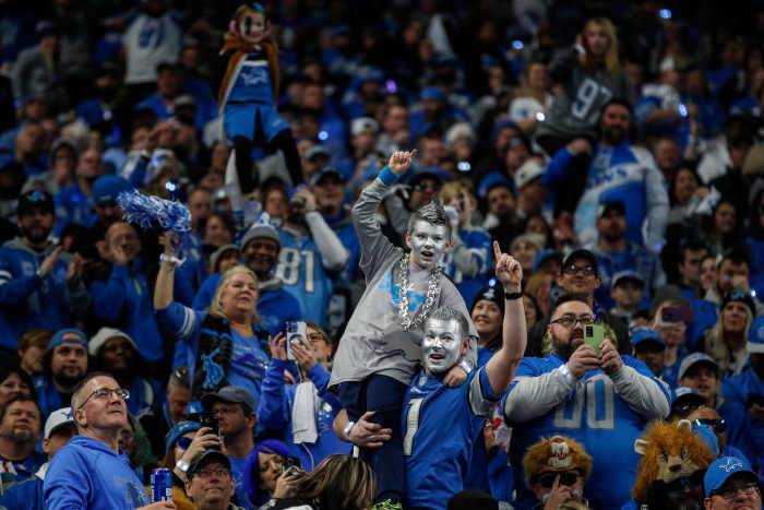 The best section of Ford Field to buy Detroit Lions tickets for