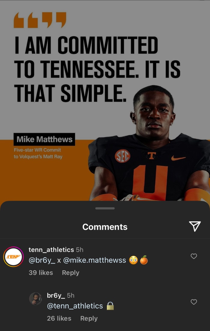 Tennessee Commit Appears To Reaffirm Commitment After Offer From Rival ...