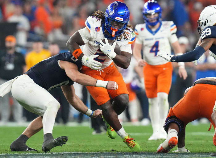 Selecting Boise State RB Ashton Jeanty in the 2025 NFL Draft could