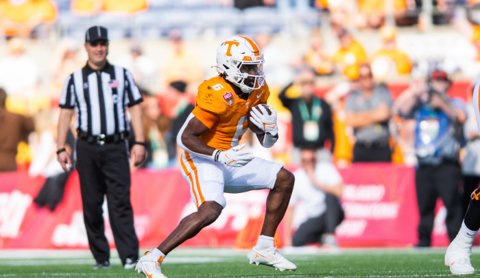 Tennessee Vols RB Dylan Sampson Sends Message To Teammates After Win ...