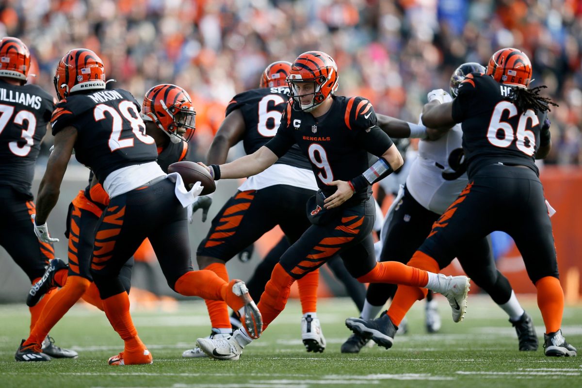 Cincinnati Bengals Week 16 NFL game against the Baltimore Ravens