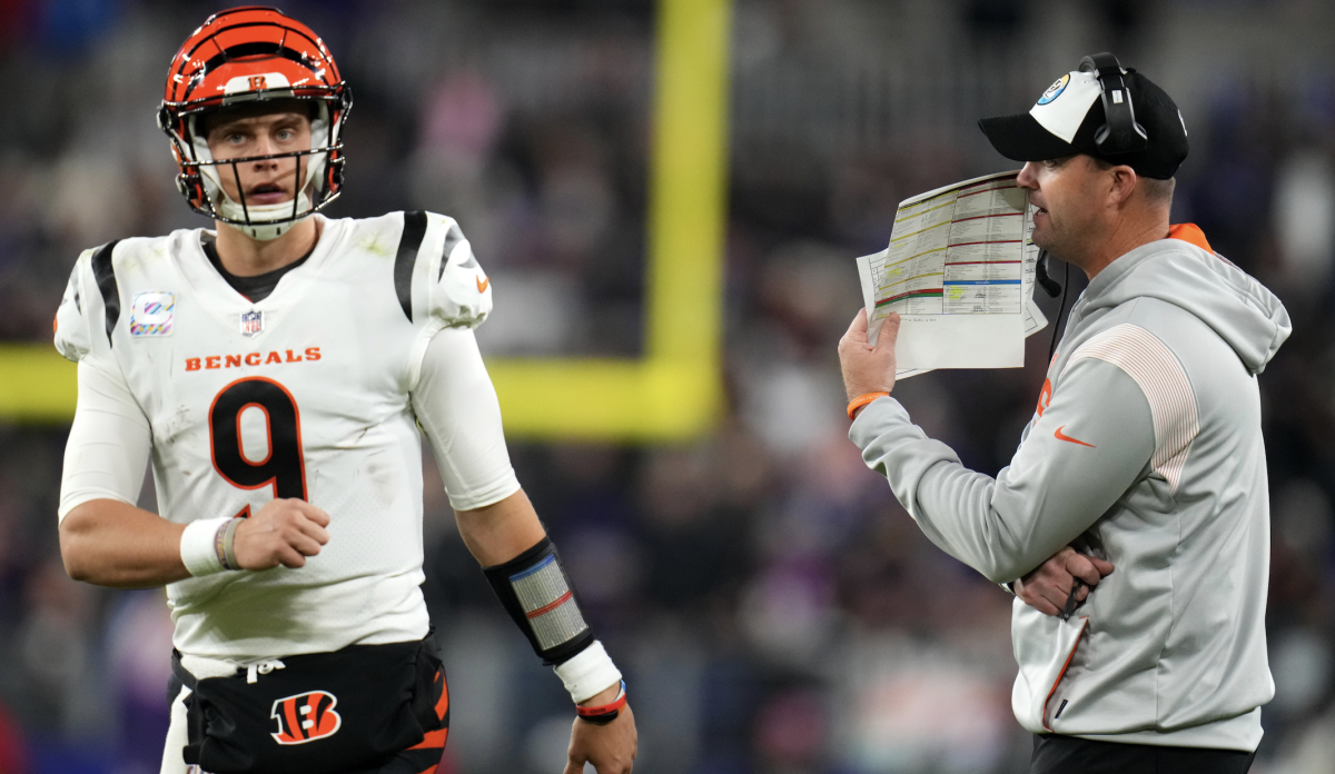 Cincinnati Bengals quarterback Joe Burrow believes his receiving