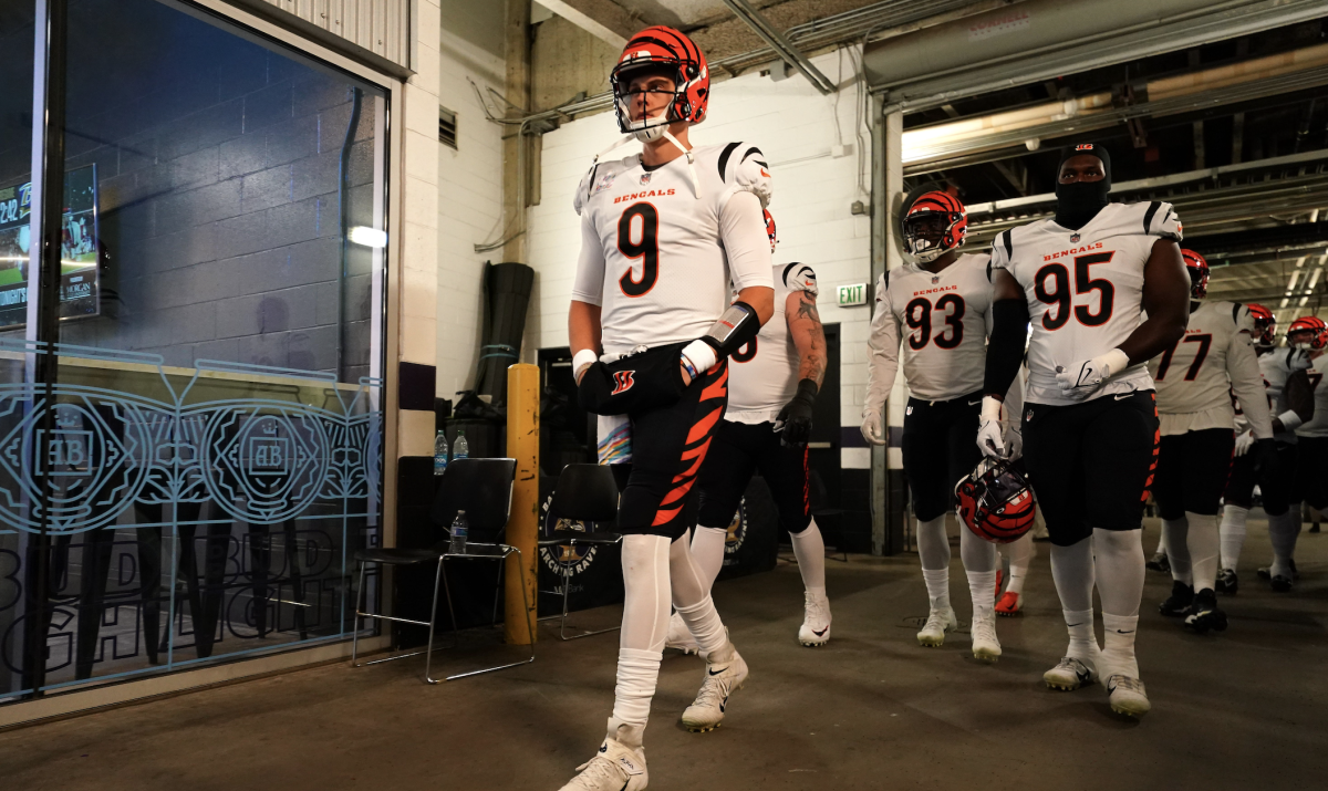 Watch: Bengals QB Joe Burrow Pays Homage To Teammate In Coolest Way ...