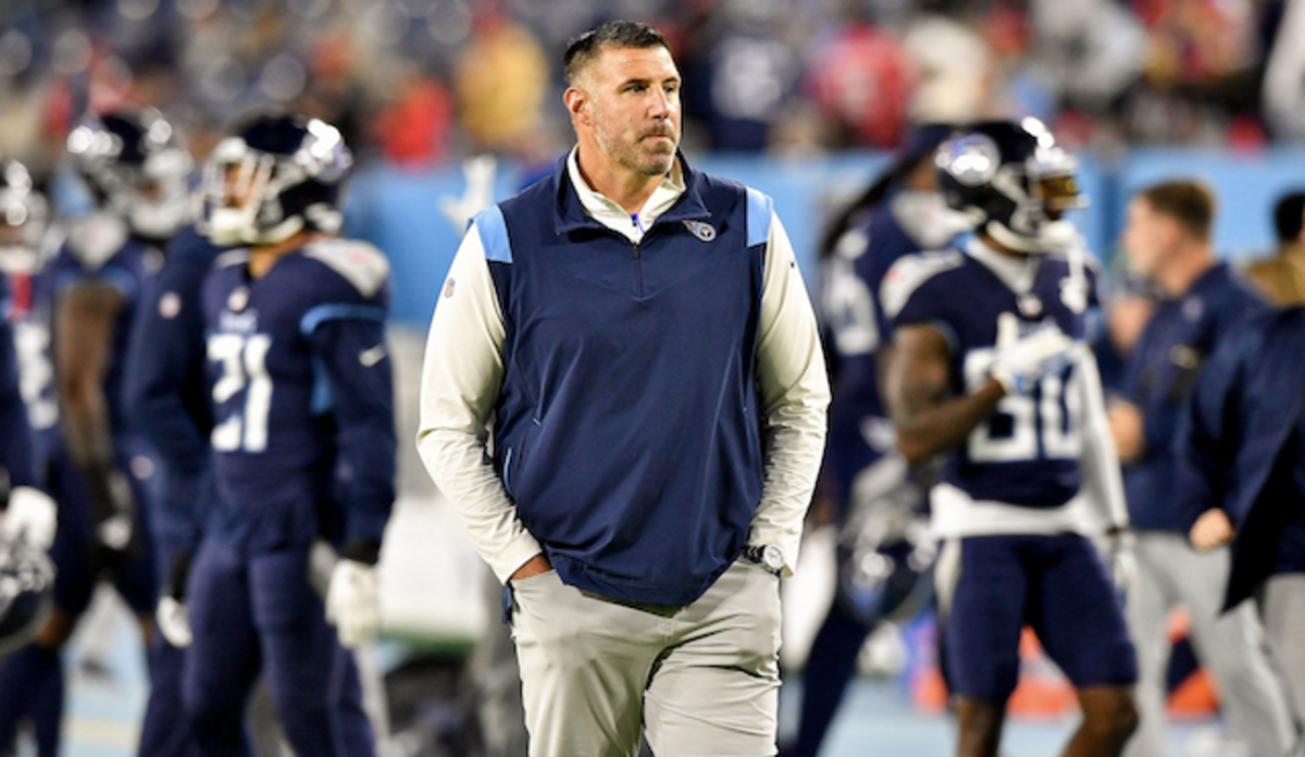 Watch: Tennessee Titans head coach Mike Vrabel throws some shade at the ...