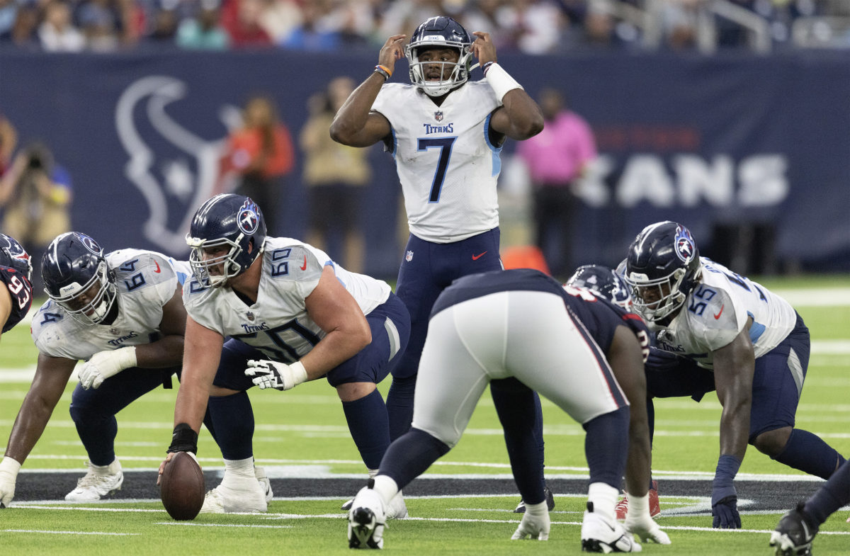 Titans QB Malik Willis on 10-attempt debut: 'If they can't stop