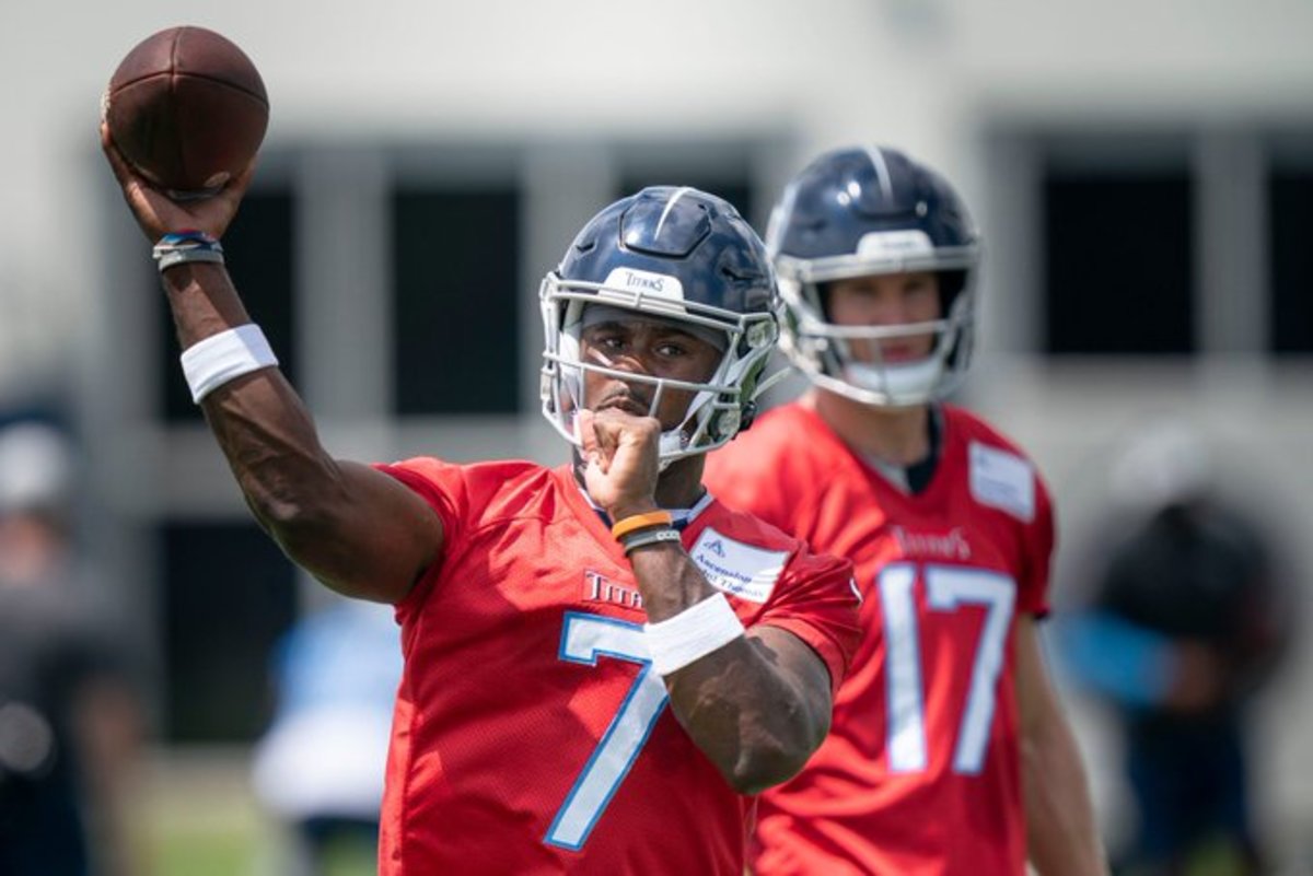 Titans want rookie QB Malik Willis to 'rip it' when he can