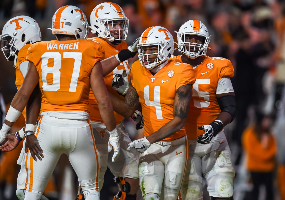 Tennessee Volunteers receiver is putting together an NFL Draft resumé