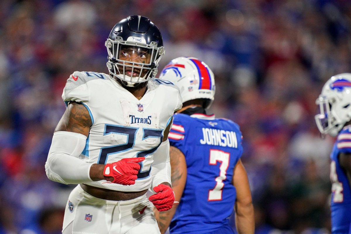 Big-man touchdown alert: Titans tackle Taylor Lewan catches one