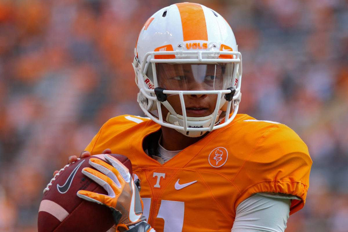 Tennessee Titans sign QB Joshua Dobbs as Ryan Tannehill insurance