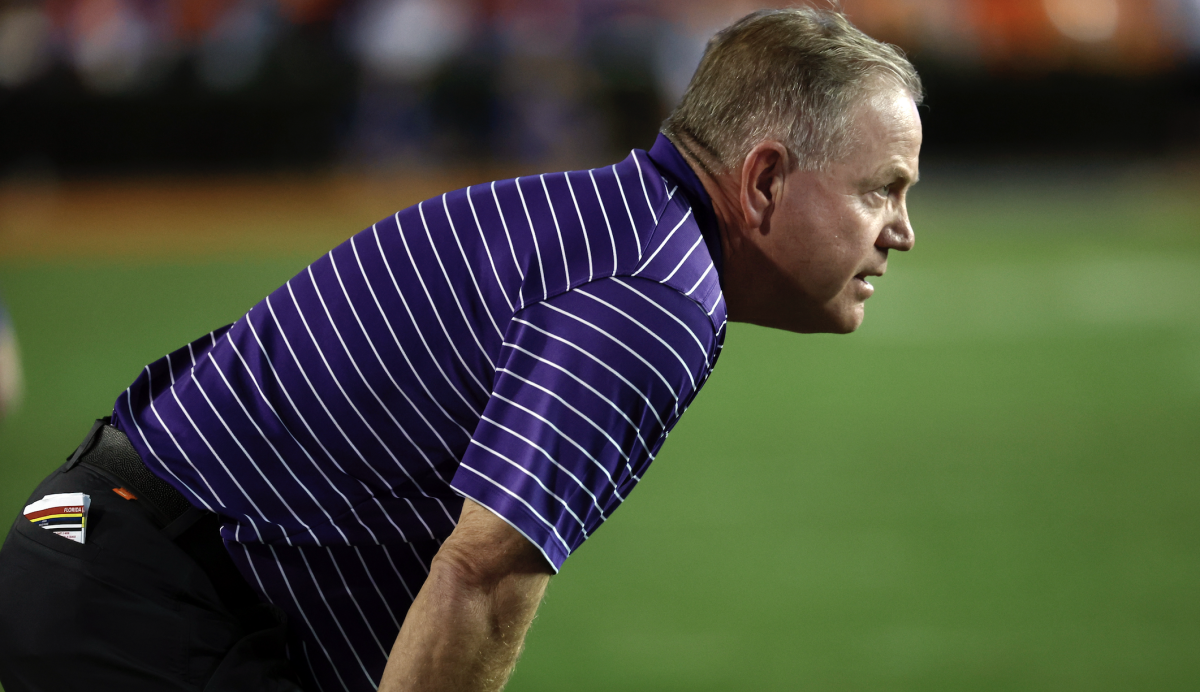 Watch: LSU Head Coach Brian Kelly Might Have Just Thrown Shade At His ...