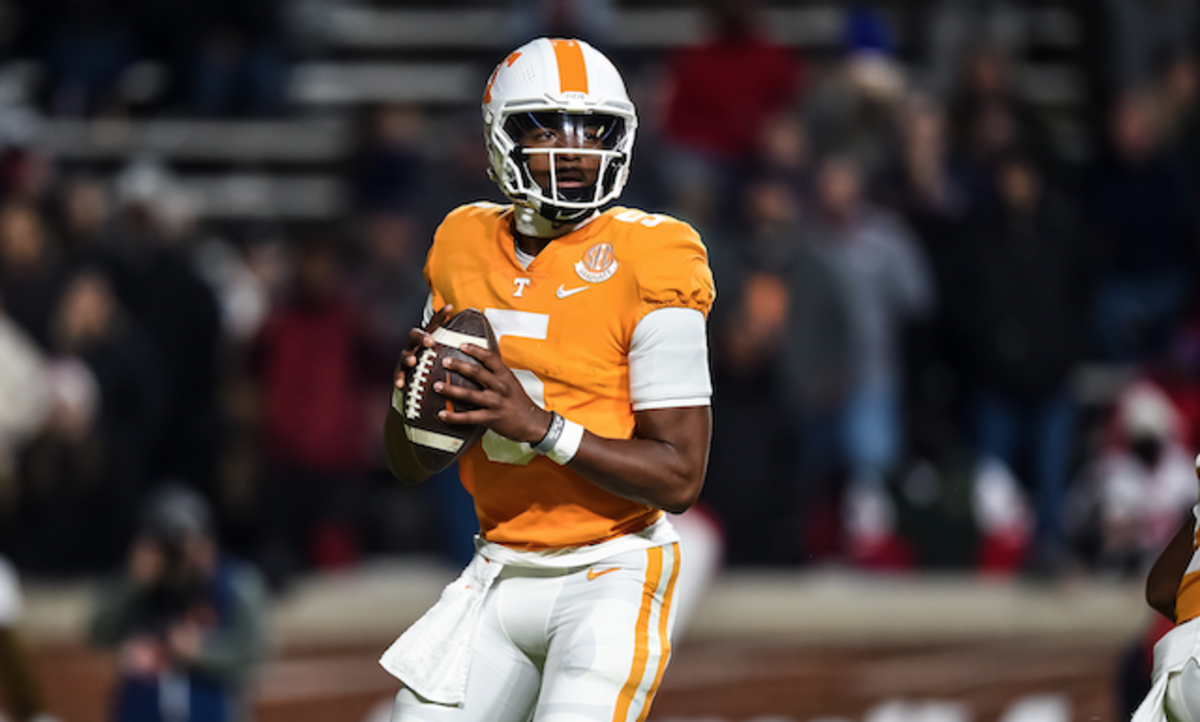 Tennessee Vols QB Hendon Hooker led the nation in an impressive stat in ...