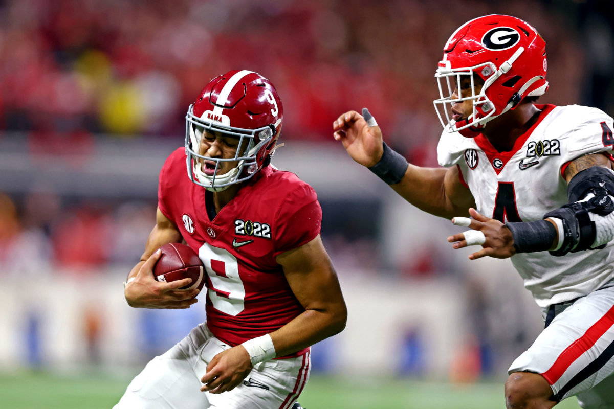 Georgia Bulldogs Vs Alabama Crimson Tide Cfp 2022 National