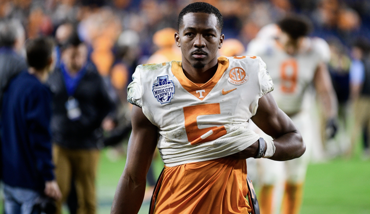 Tennessee Vols QB Hendon Hooker had a great reaction to being a