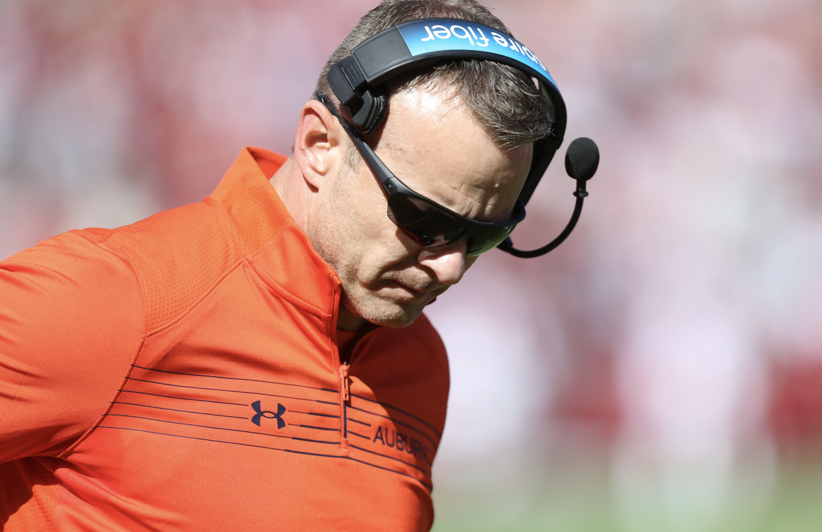 It's abundantly clear what's happening at Auburn with Bryan Harsin