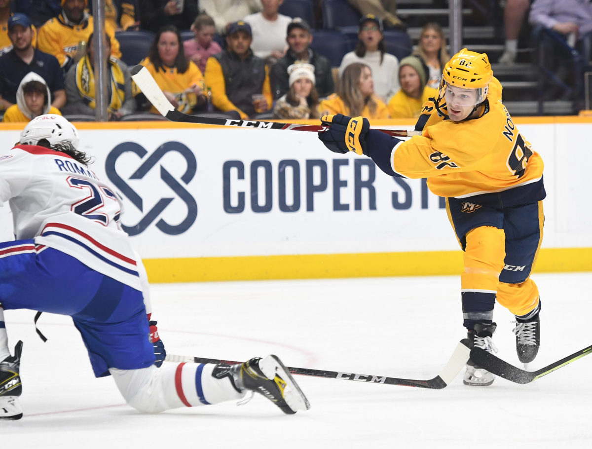 Predators should look to Thomas Novak to replace Michael McCarron - A to Z  Sports