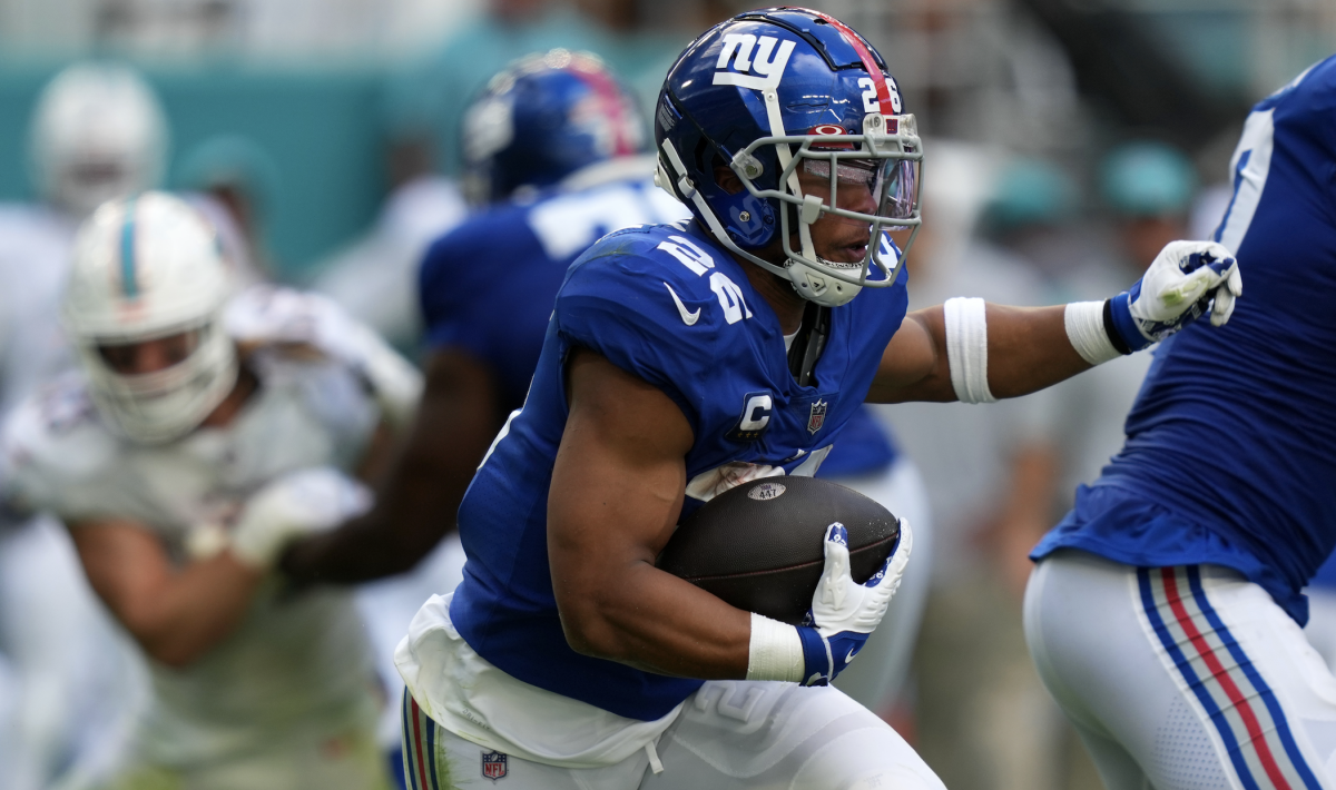 ESPN names New York Giants' Saquon Barkley a bounce-back candidate