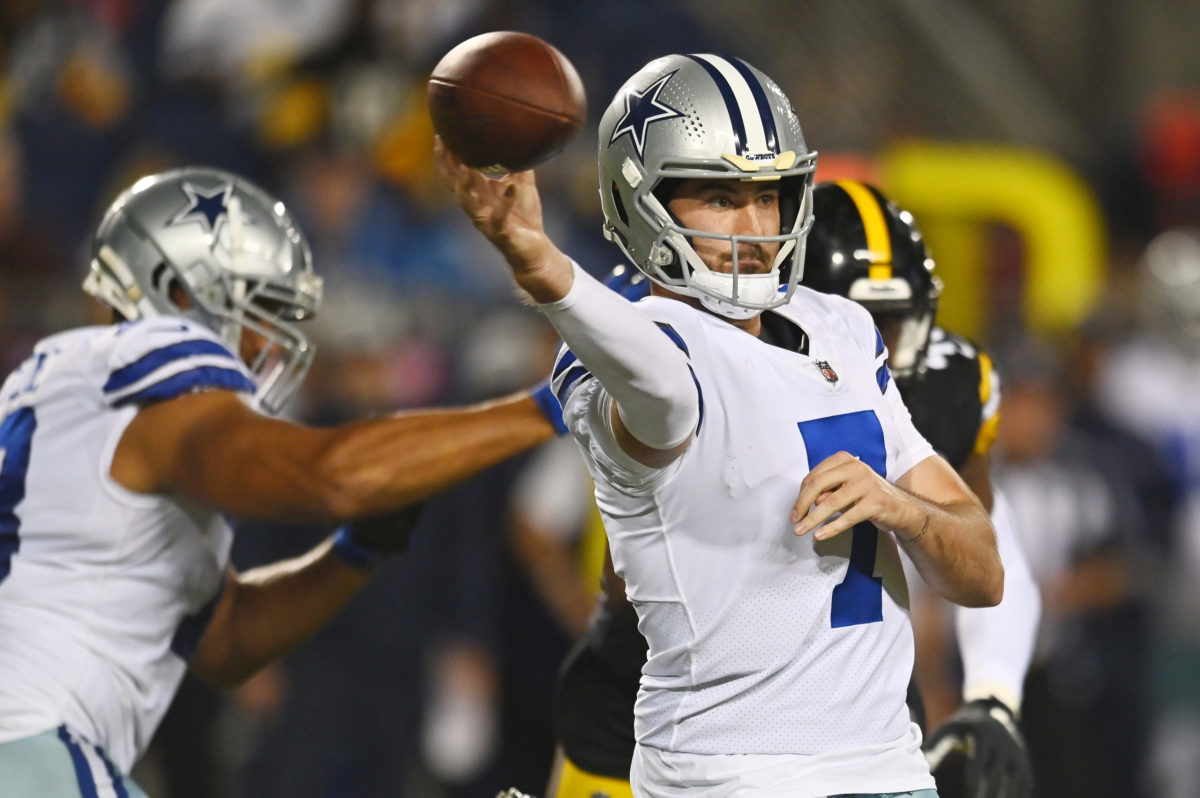 Cowboys 2021 roster cuts: Garrett Gilbert, Ben DiNucci released