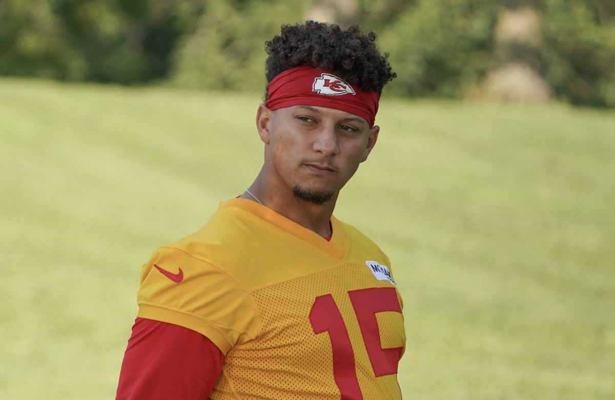 Chiefs Qb Patrick Mahomes Hilariously Relives His 40 Yard Dash At The Combine