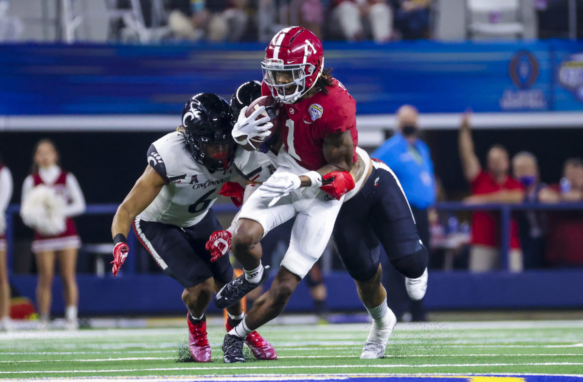 Detroit Lions trade up to select Alabama WR Jameson Williams with No. 12  pick in NFL draft