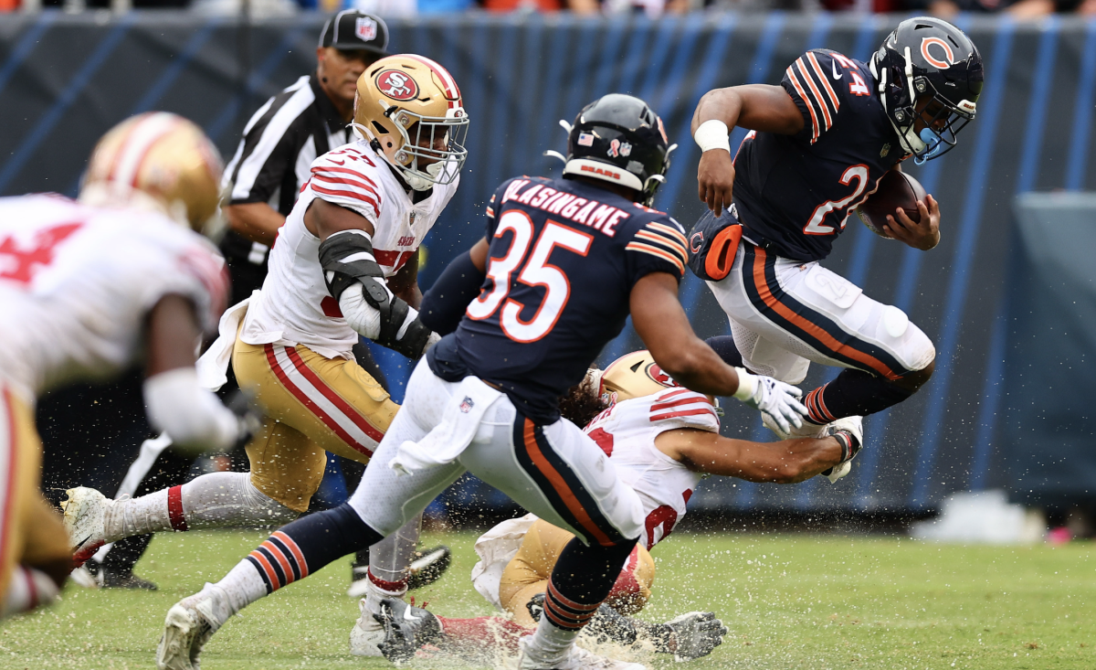 How the Bears vs 49ers game provided fans with a neverbeforeseen moment