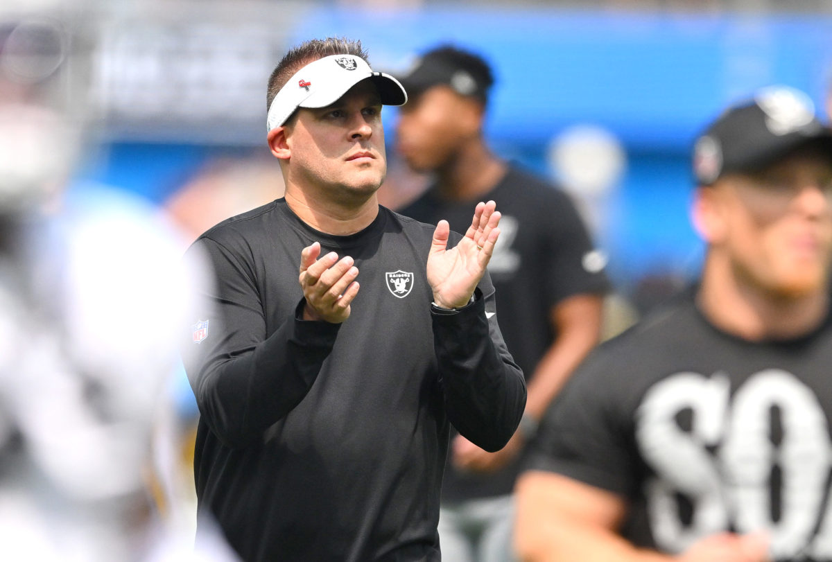 Raiders HC Josh McDaniels makes questionable statement about roster