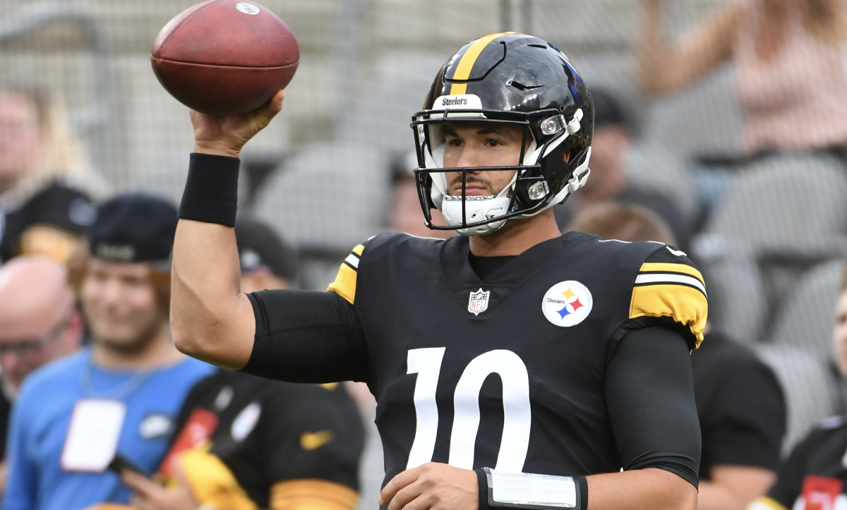 Mitch Trubisky to start Steelers' second preseason game, followed