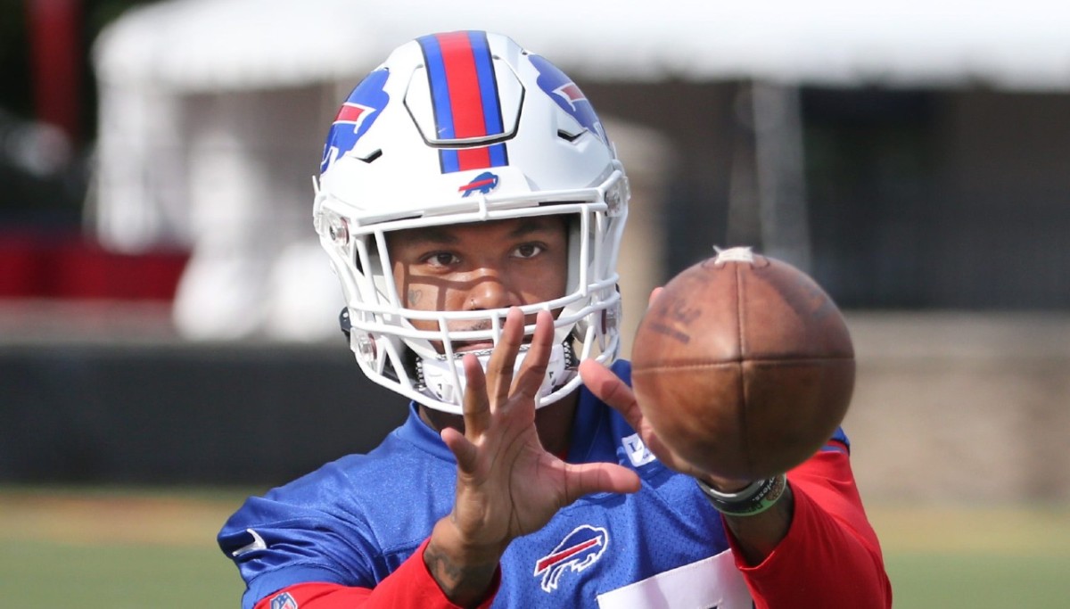 Late-round rookie locks up roster spot during Bills' first