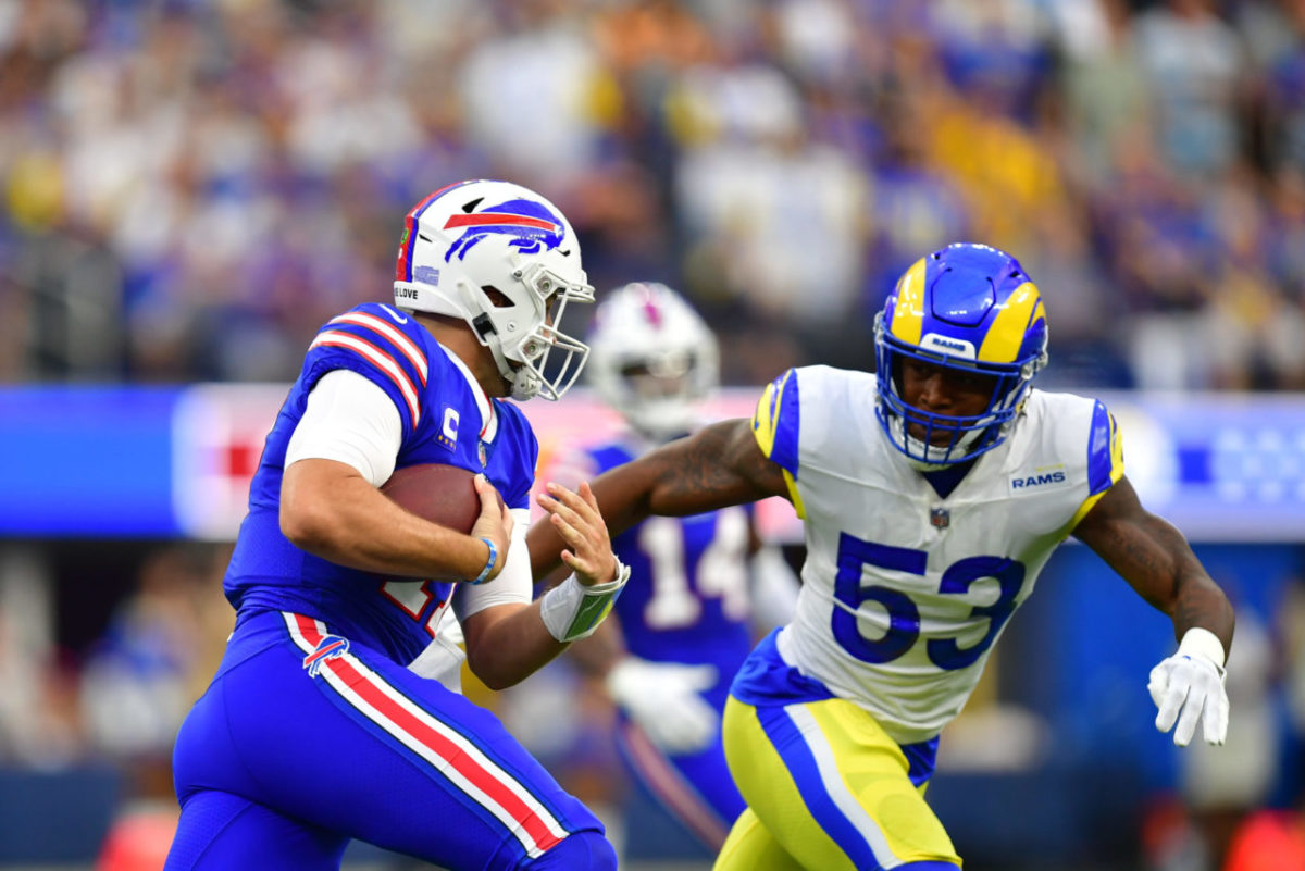 WATCH: Bills QB Josh Allen rocks Rams defender's world in third quarter - A  to Z Sports