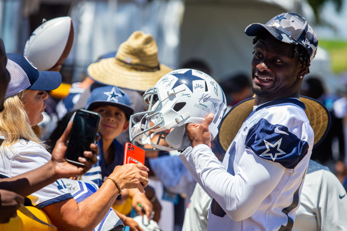 Cowboys owner Jerry Jones believes Michael Gallup suffered season