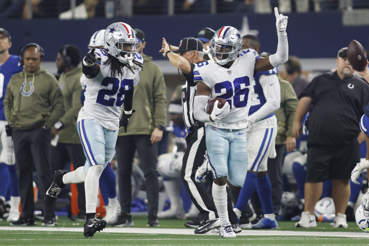 ARLINGTON, TX - DECEMBER 24: Dallas Cowboys cornerback Trevon