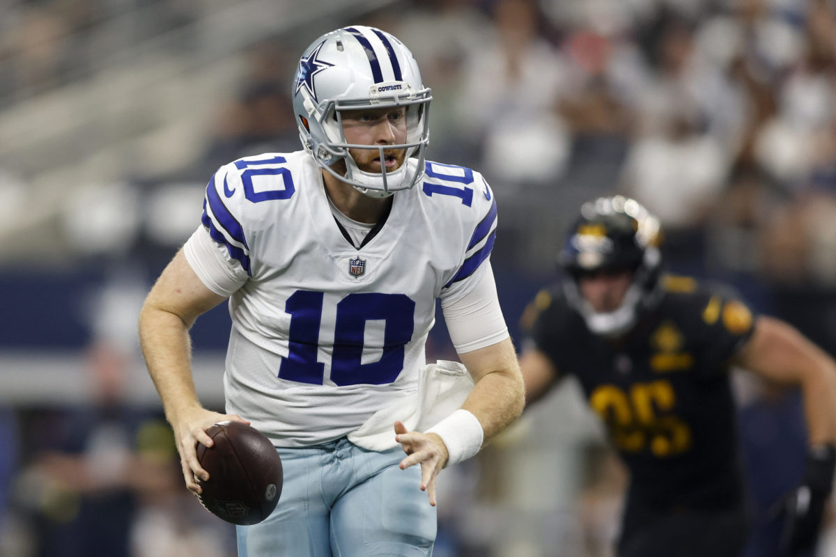 Cowboys QB Cooper Rush preparing to start vs. Eagles