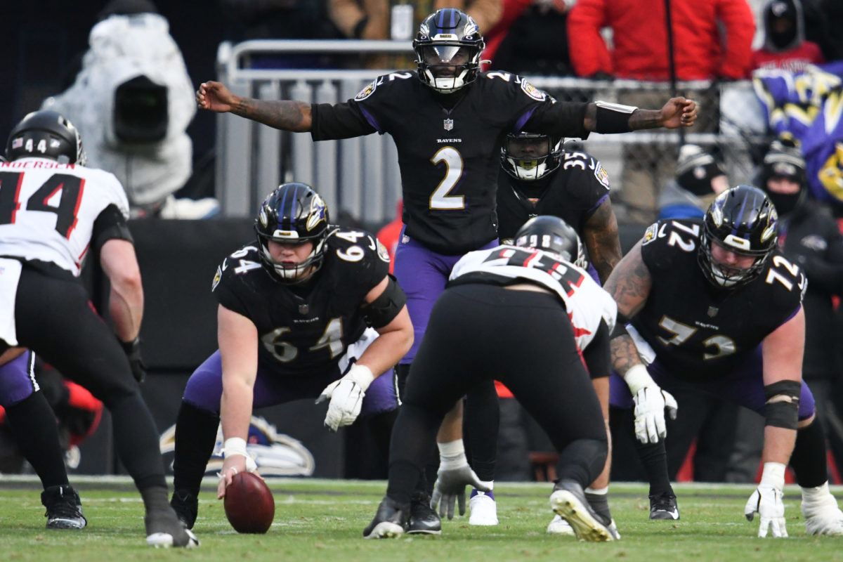 NFLN: Ravens to Play Both Tyler Huntley, Anthony Brown vs. Bengals