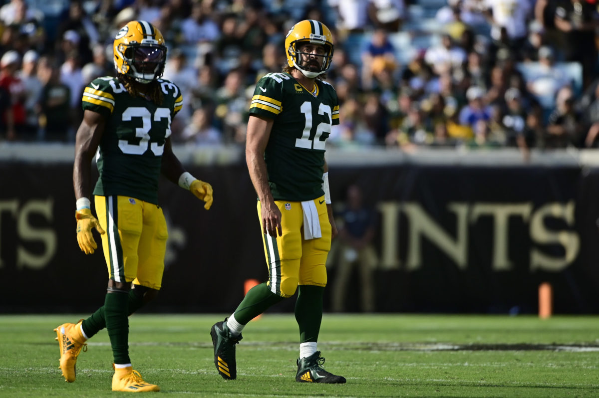 Aaron Rodgers rumors: Titans are a potential suitor for Packers QB -  DraftKings Network