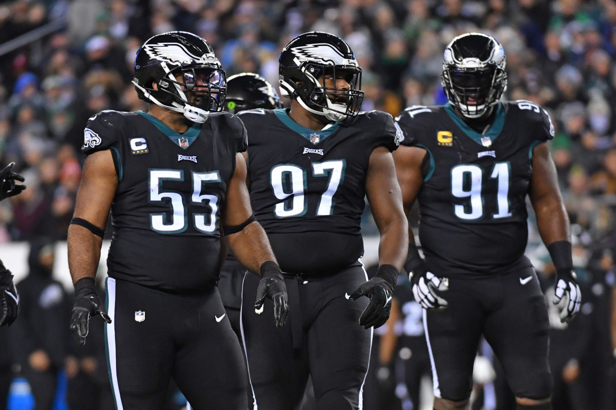 Do Eagles have most athletic offensive line in NFL history?