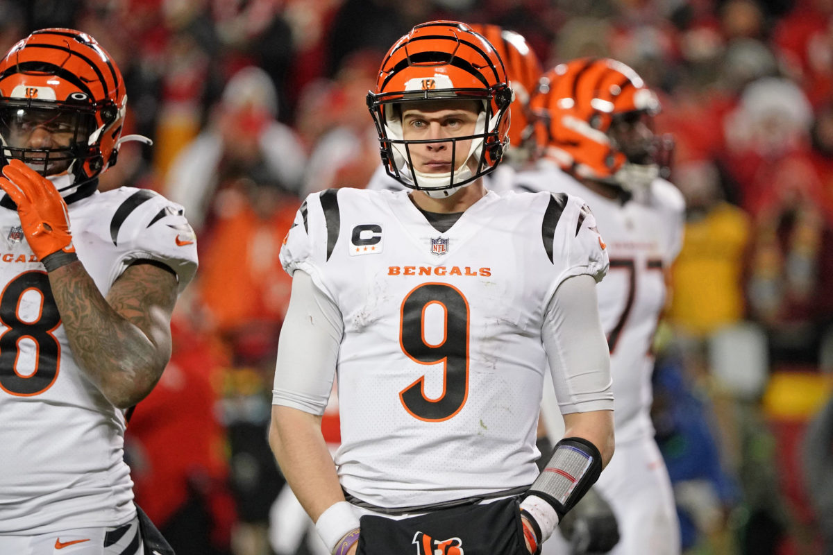 Bengals QB Joe Burrow was on Chiefs DT Chris Jones' mind, and tackling  dummies, during 2022 offseason - A to Z Sports