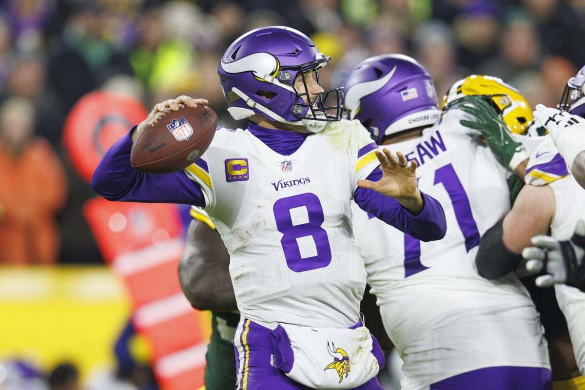 Minnesota Vikings QB Kirk Cousins can set a franchise record on Sunday