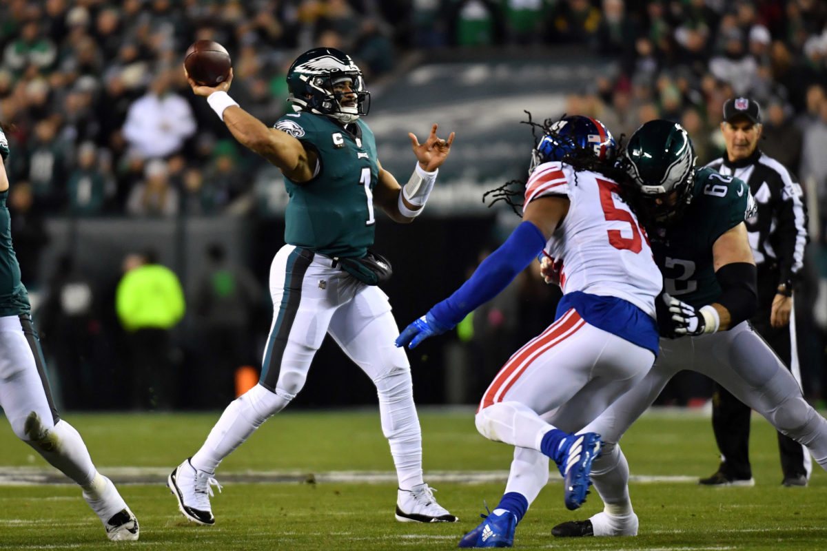 Giants vs. Eagles: Jalen Hurts, Daniel Jones Tip the Scales as Runners