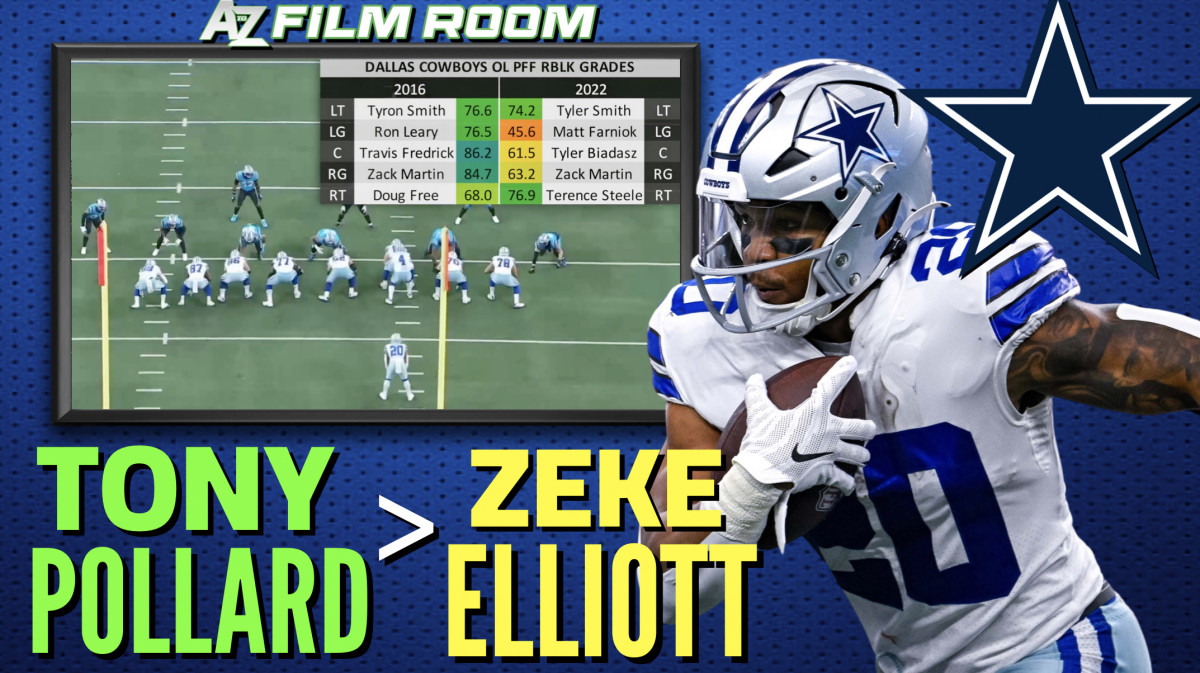 Film room: Why Tony Pollard needs the ball in 2022, and how the Cowboys can  get it to him