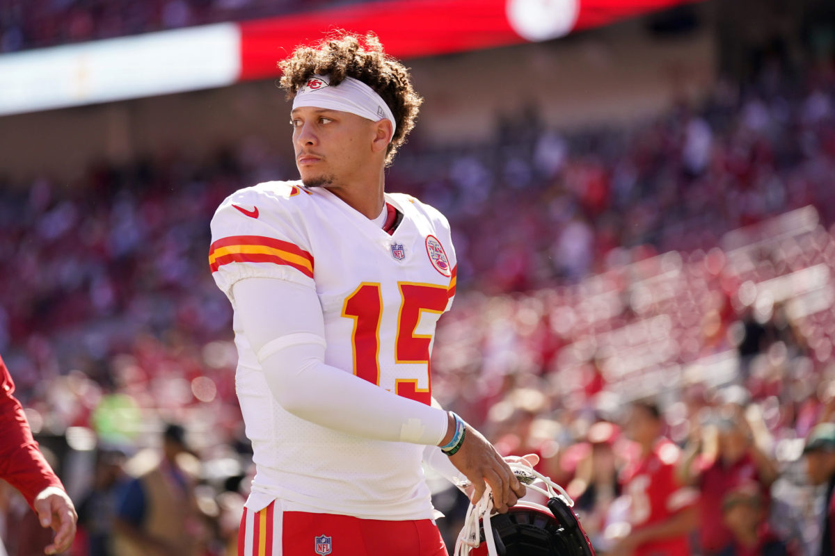 Chiefs: Patrick Mahomes backs up Eric Bieniemy