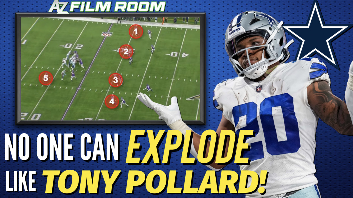 Cowboys Tony Pollard is the MOST EXPLOSIVE RB in the NFL Right Now ...