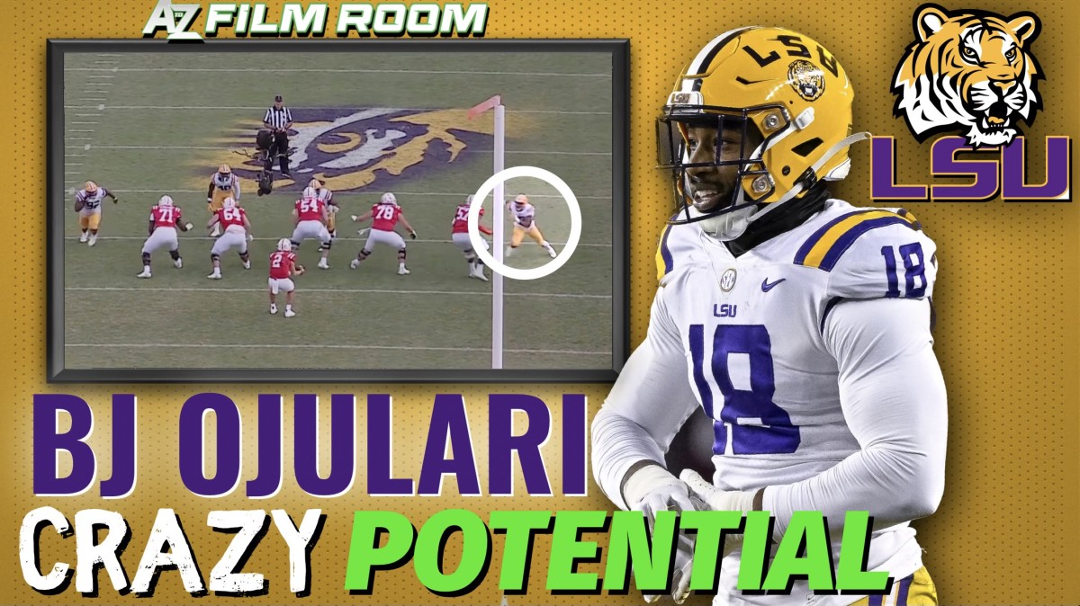 LSU DE BJ Ojulari Is A FREAK, & He's ONLY 20 Years Old! NFL Draft Film ...